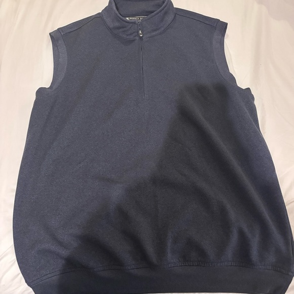 Pebble Beach sweater vest 3/4 zip - Picture 1 of 2